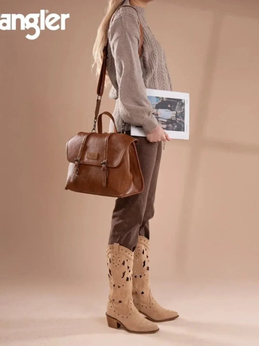 Wrangler convertible satchel